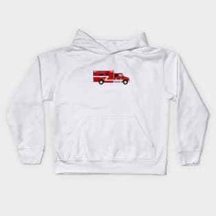 Key Biscayne Fire Rescue Ambulance Kids Hoodie